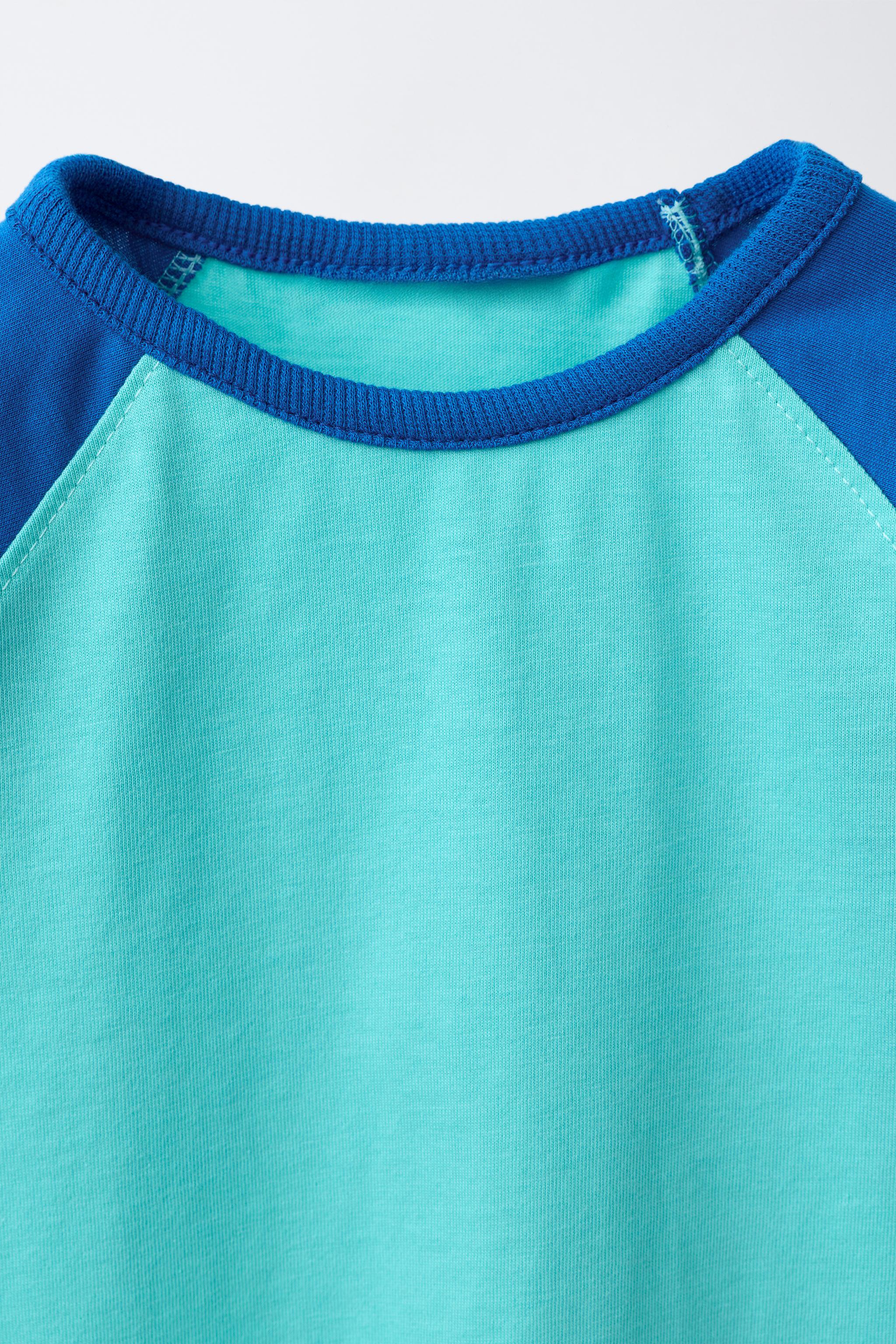 PLAIN RAGLAN SLEEVE T-SHIRT